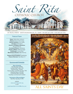 all saints day - St Rita Parish