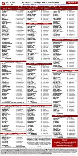 Inscriptos una hoja sin stud