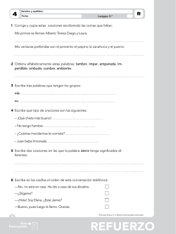 REFUERZO - El blog de davidprofe