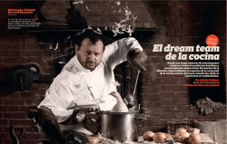 El dream team de la cocina