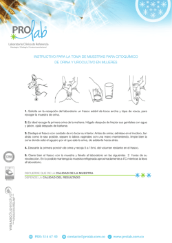 Urocultivo y citoquimico mujer