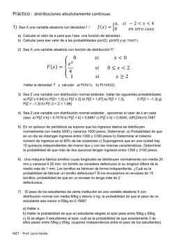 Pr&aacute;ctico : distribuciones absolutamente continuas , 2 4 0