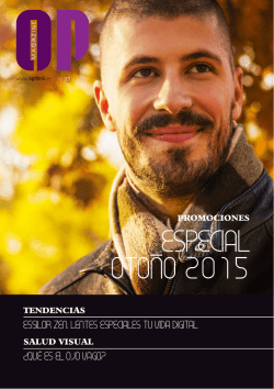 ESpEcIaL OtO&Ntilde;O 2015