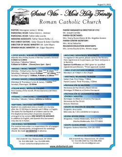 Saint Vito - Most Holy Trinity