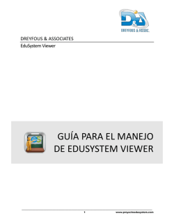 GU&Iacute;A PARA EL MANEJO DE EDUSYSTEM VIEWER
