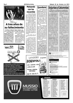 8 - Noticias de Rufino