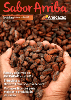 Descargar Revista - Asociaci&oacute;n Nacional de Exportadores de Cacao