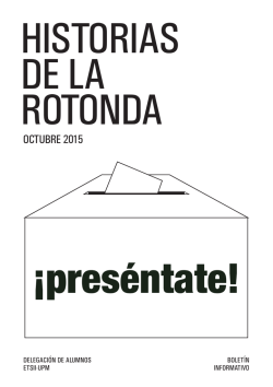 Historias de la Rotonda Octubre 2015 #2