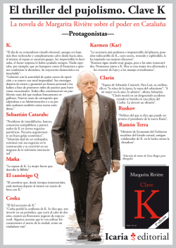 Galer&iacute;a de personajes. CLAVE K