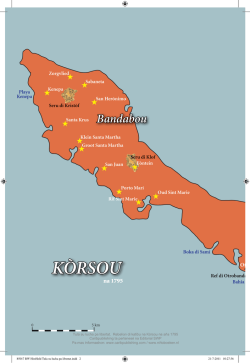 Tula su lucha pa libertat. Rebelion di katibu na K&ograve;rsou na a&ntilde;a 1795