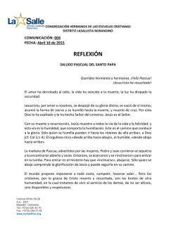 comunicacion-004 - Distrito Lasallista Norandino