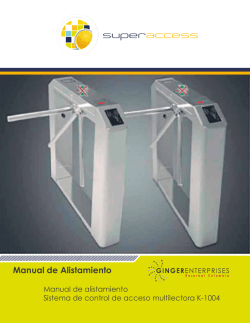 Manual de alistamiento Hardware-