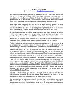 OTRA VEZ EL CAIR - Centro de Soluciones Impositivas