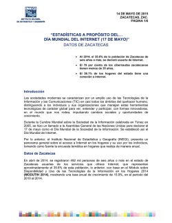 Estad&iacute;sticas a prop&oacute;sito del D&iacute;a Mundial del Internet. Datos de