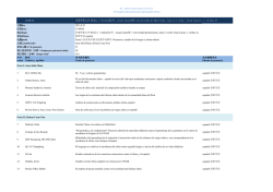 大会专题学术报告安排 - Congreso Iberoamericano de Estudios Chinos
