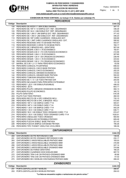 PERCHEROS CINTURONEROS EXHIBIDORES