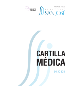 ENERO 2016 - Sanatorio San Jos&eacute;