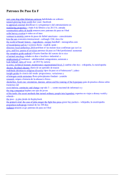 Patrones De Pase En F By Marcus DiBernardo