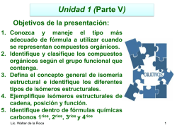 Unidad 1 (Parte 1) Q.O.I - Departamento de Qu&iacute;mica Org&aacute;nica