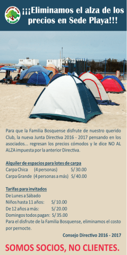 Ir a noticia - Country Club El Bosque