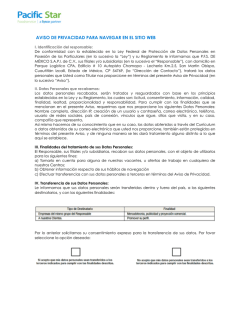 Pol&iacute;tica de Privacidad.