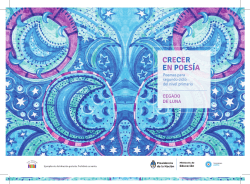 Descargar Crecer en poes&iacute;a, Cegado de luna, segundo ciclo primaria