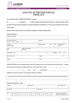 Formulario - Caja de Abogados