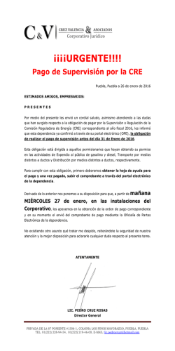 &iexcl;&iexcl;&iexcl;&iexcl;URGENTE!!!! - Corporativo Jur&iacute;dico | Cruz Valencia & Asociados