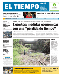 Expertos: medidas econ&oacute;micas son una &ldquo;p&eacute;rdida de