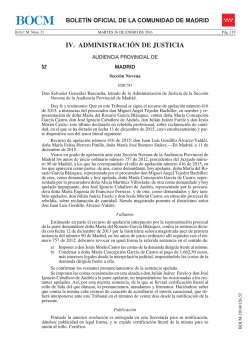 IV. ADMINISTRACI&Oacute;N DE JUSTICIA