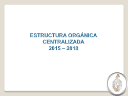 organigrama 2016 - Sistema Internet de la Presidencia Municipal de