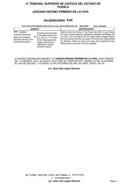 juzgado d&eacute;cimo primero especializado en asuntos financieros