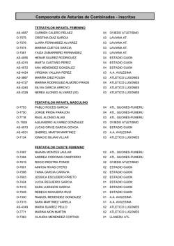 Inscritos Combinadas 2016 PC