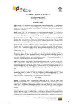ACUERDO Nro. MINEDUC-ME-2015-00171