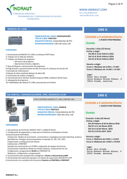 curso - INDRAUT Formaci&oacute;n y suministros industriales