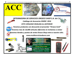 INTEGRADORA DE SERVICIOS OROZCO SHOP S.A. de C.V.