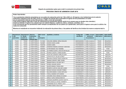 relacion de postulantes 2016