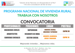 CARTELE CONVOCATORIA