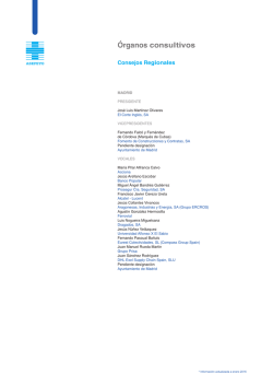 Descargue el Consejo Regional Madrid