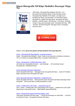 Queen Discografia 320 Kbps Mediafire Descargar Mega Net