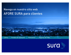 AFORE SURA para clientes