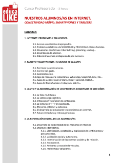 Nuestros alumnos en Internet