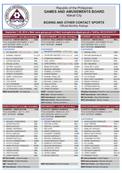 carlo magale - Games and Amusements Board