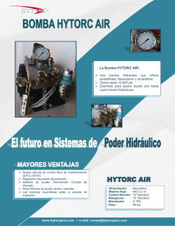 La Bomba HYTORC AIR: