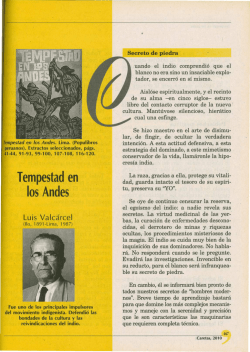 Tempestad en los Andes - 50 a&ntilde;os en la historia del Per&uacute; y del IEP