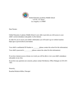 Global Education Academy Middle Sch