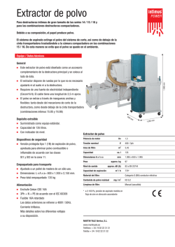 Extractor de polvo