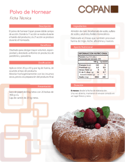 Polvo de Hornear