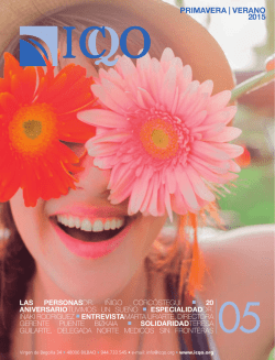 ICQO magazine N.5 - Instituto Cl&iacute;nico Quir&uacute;rgico de Oftalmolog&iacute;a