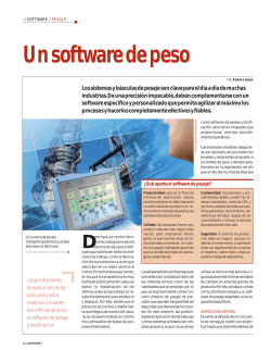 Un software de peso